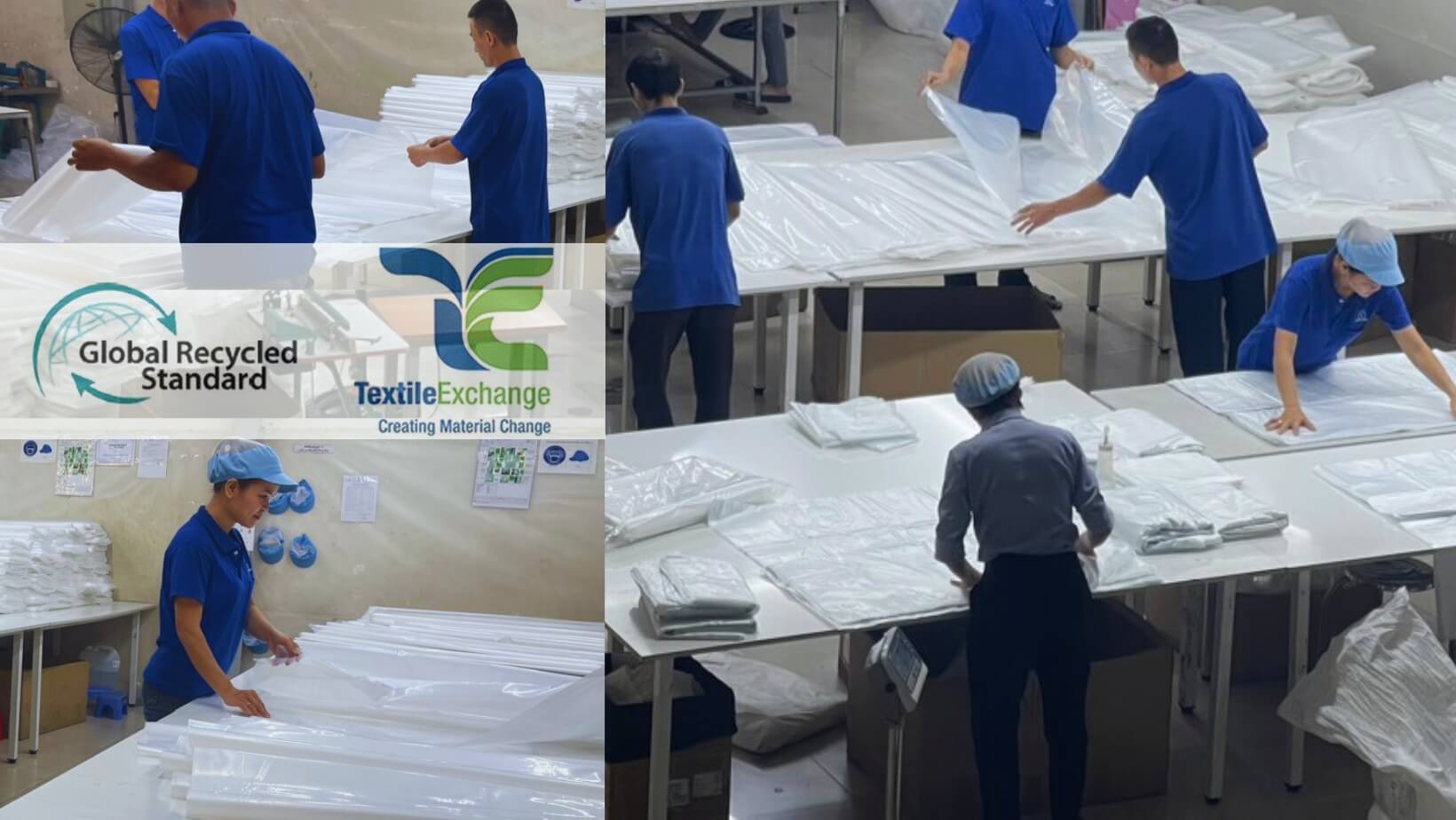 Xưởng sản xuất Túi nhựa tái chế đạt tiêu chuẩn GRS CEN168